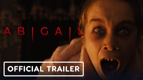 abigail movie trailer